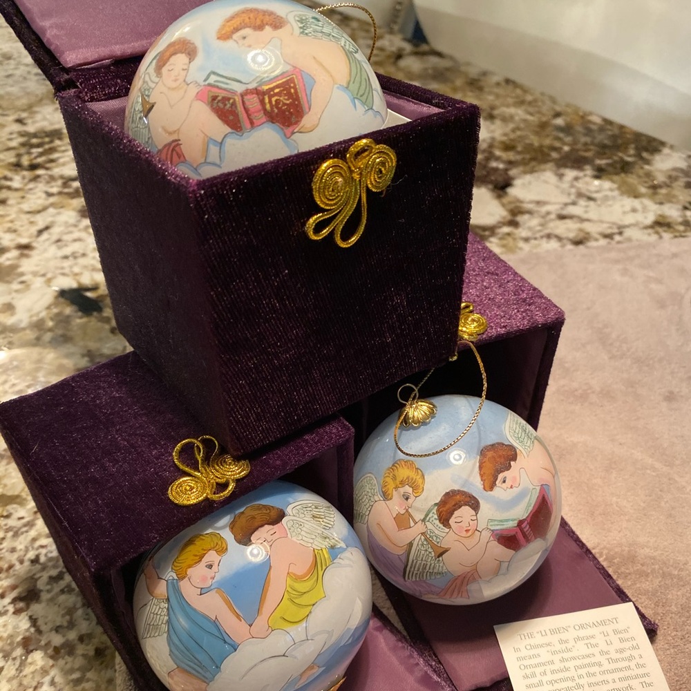3 Li Bien Vintage Ornaments 2002 price for ALL 3